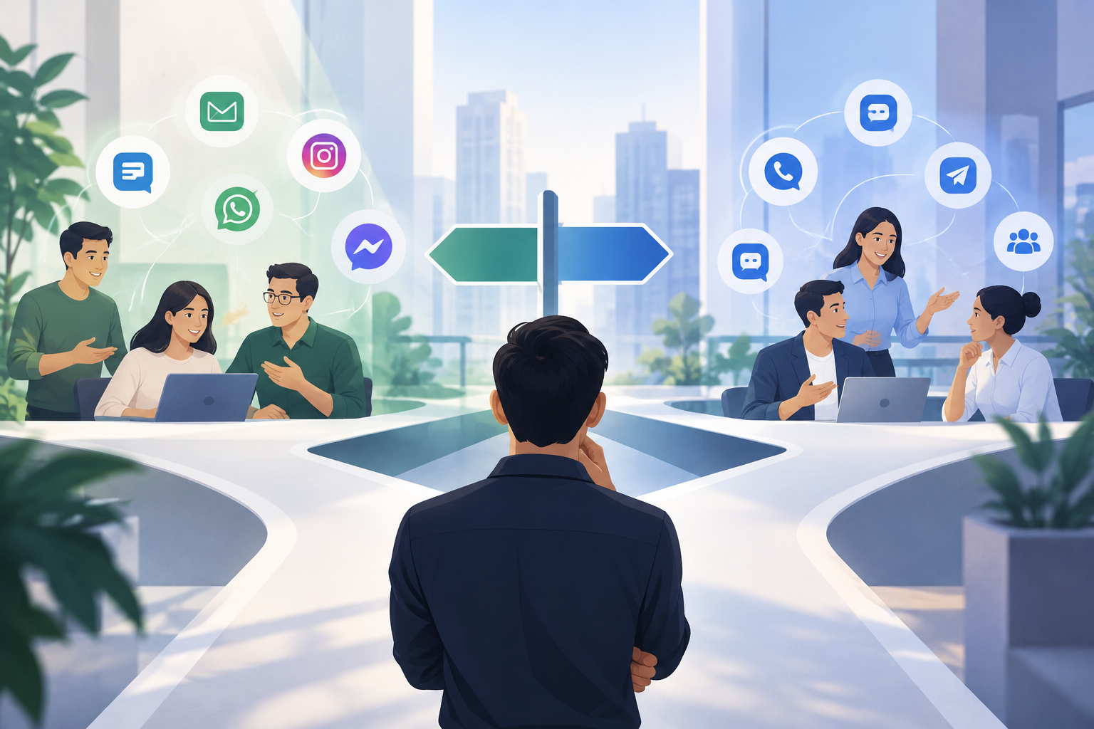 Illustration for Mobitech.ai vs Qiscus: Which Omnichannel Platform Fits Your Team in 2025?